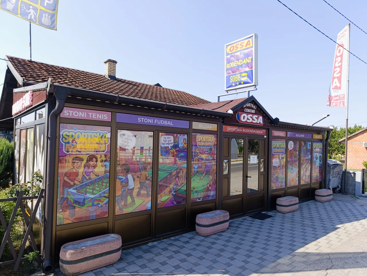 OSSA sportska rođendaonica, Patkovača 52, Bijeljina